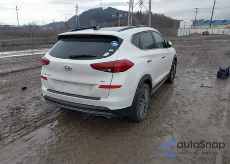 2021 Hyundai Tucson Ultimate z USA, uszkodzony, nr VIN KM8J3CAL2MU298809